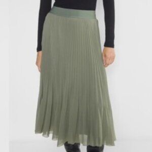 Aritzia Wilfred Twirl Skirt - Sage - Small